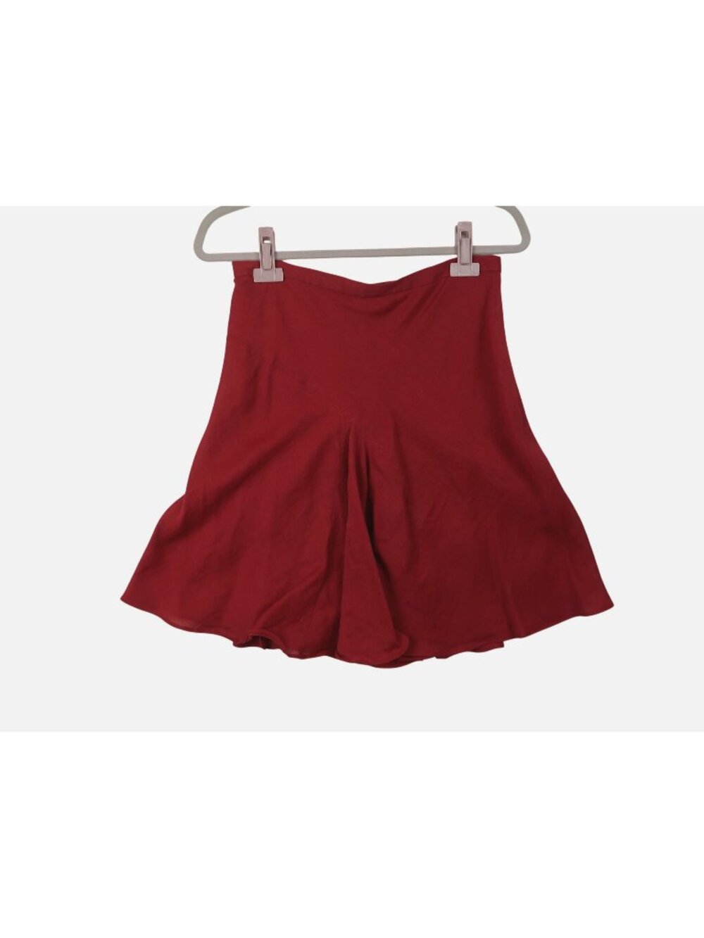 ✨3/$30 Zara S Red Flowy Mini Skirt S/S 2021 Collection A Line